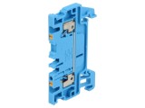 Conector Șină 1.5mm2 2 Borne Albastru Wemid