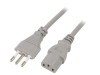 Cablu Alimentare IEC C13 1,8m Gri