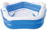 Piscina gonflabila Bestway Family Fun pentru copii, 213x206x69 cm