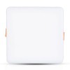 Panou led patrat ajustabil 12w 6400k alb rece, V-TAC