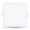 Panou led patrat ajustabil 12w 6400k alb rece