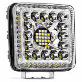 Proiector LED AWL13 AMiO 45W 12V 24V, lumina dispersata 2100 lm, 6000-6500 K, IP67, 110 x 110 x 52 mm