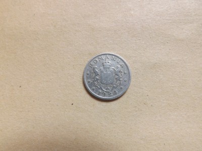 Romania 1 Leu 1924 - MR 1 foto