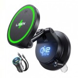 Incarcator Auto Wireless Lisen W608 Pro, 25W, Negru YL0225090001