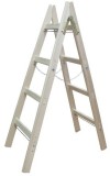 Scara Lemn Dubla cu Lant cu 6 trepte - H = 2.25 m