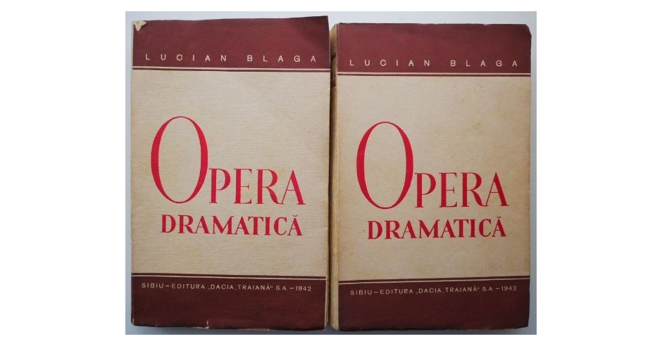 Opera Dramatica Lucian Blaga (2 Volume) - Carte Beletristica | Okazii.ro
