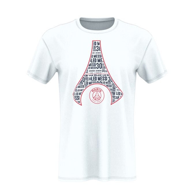 Lionel Messi tricou de copii eiffel messi white - 4 roky