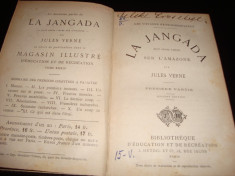 Jules Verne - La Jangada(800 de leghe pe Amazon) vol 1- in franceza - ed.Hetzel foto