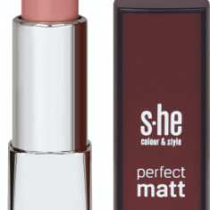 She colour&style Ruj perfect matt 333/410, 5 g