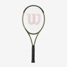 Rachetă Neracordată Tenis BLADE 100 V8 300g Verde Adulți