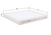 MAHLE LA 1505 Filtru, aer habitaclu