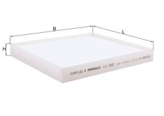 MAHLE LA 1505 Filtru, aer habitaclu foto