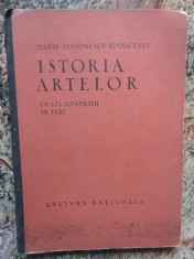 Istoria artelor cu 325 ilustrații in text - Marin Simionescu Rimniceanu foto