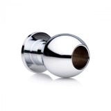 Dildo anal Hollow Abyss S Argintiu