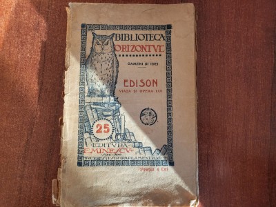 Edison. Viata si opera lui foto