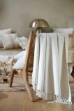 Patura Balma 125x150cm, Culoare Alb, 100% Bumbac