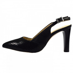 Pantofi dama, din piele naturala, marca Caprice, 29604-01-03, negru , marime: 36.5 foto