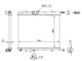 Radiator racire motor Citroen Berlingo (B9, Mf), C4 1 (Lc), Xsara (N1); Peugeot 307 (3a/C) (3h), Partner (5f), Rapid