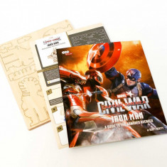 IncrediBuilds: Marvel's Captain America - Civil War: Iron Man Signature Series 3D Wood Model |