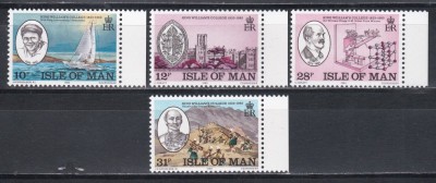 Isle of Man 1983 - A 150-a aniversare a Colegiului King Williams, MNH foto