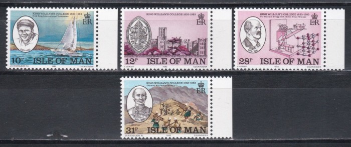 Isle of Man 1983 - A 150-a aniversare a Colegiului King Williams, MNH