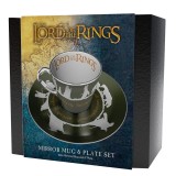 Set Cadou Ceasca si Farfurie Mirror Lord of The Rings - Fellowship