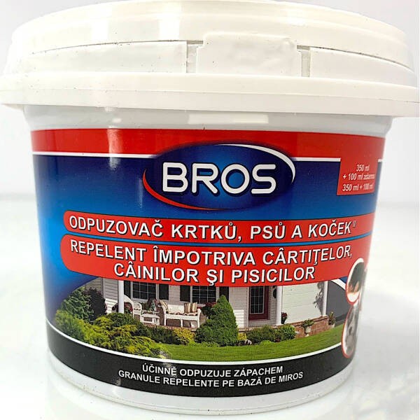 Repelent Bros pentru caini,pisici, cartite 350ml+100ml