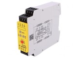 Releu de Siguranță 24VDC NO x3 pentru Șină DIN