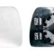 Geam oglinda Opel Corsa D 07.2006-12.2014, Corsa E 11.2014-, partea dreapta View Max crom convex cu incalzire