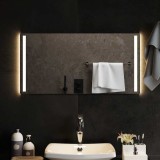 vidaXL Oglindă de baie cu LED, 80x40 cm