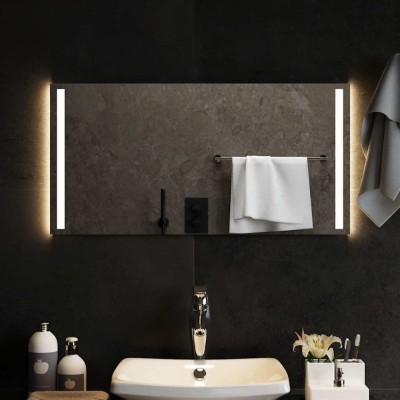 vidaXL Oglindă de baie cu LED, 80x40 cm 151747 foto