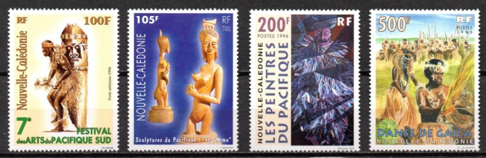 NOUA CALEDONIE 1996, Arta, serie neuzată, MNH