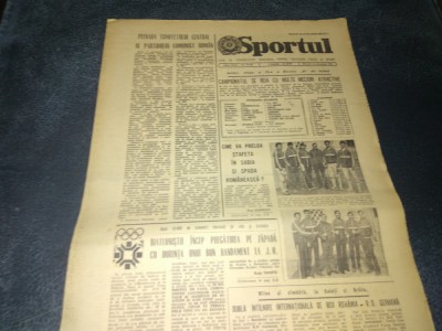 ZIARUL SPORTUL 16 NOIEMBRIE 1984 ETAPA BOX foto