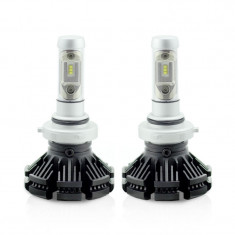 Bec LED pentru faruri Carguard, 12-24 V, 4000 lm, Alb