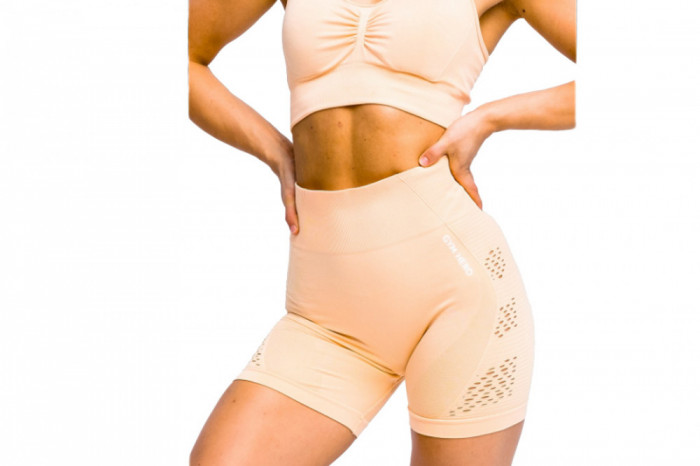 Pantaloni scurti GymHero California Cute Shorts PEACH portocale