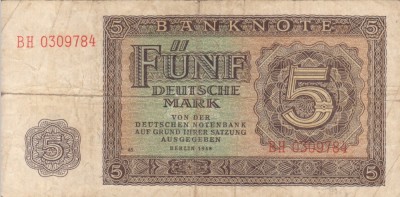 GERMANIA 5 mark 1948 VF!!! foto