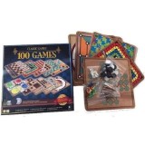 Cumpara ieftin Classic Games Collection Set 100 Jocuri Familie Sah Dame Ludo Instructiuni Incluse