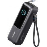 Baterie Externa Anker, 25000mAh, 165W, QC + PD, 1 x USB-A - 3 x USB-C, Gri A1695H11