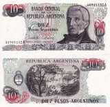 Bancnota Argentina 10 Pesos ND UNC - Ne流通лата America