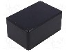 Carcasa ABS, 56mmx85mmx39mm, IP54, HAMMOND - 1591LBK
