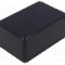 Carcasa ABS, 56mmx85mmx39mm, IP54, HAMMOND - 1591LBK