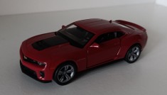 Macheta Chevrolet Camaro ZL1 2012 rosu - Welly 1/36