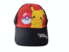Sapca copii, ORIGINAL Pokemon, Pikachu with Pokeball, reglabila, 7-14 ani !! foto