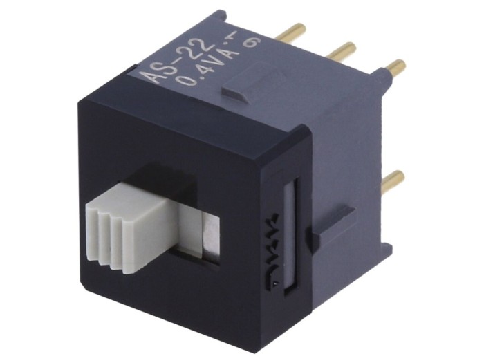 Comutator glisant DPDT ON-ON