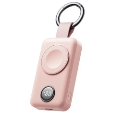 Baterie externa pentru Apple Watch, Joyroom, 2000mAh, 3W, Roz