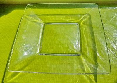 D662-Platou vechi marca MARC AUREL cristal probabil stare buna. foto