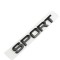 Litere emblema Sport culoare neagra