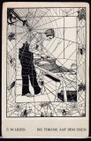 DB1 Carte Postala Judaica cca 1920 Berlin Lilien Seful Ghettoului 2 poze, Necirculata, Printata