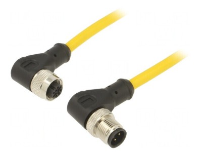 Cablu Conectare M12 4 PIN 5m PVC IP68 foto