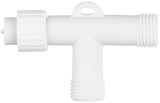 Conector T MagicHome pentru ramificare instalatii exterioare, alb